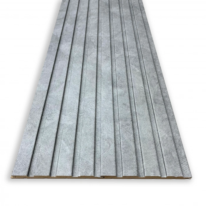 Brüt Beton MDF Lambri Duvar Paneli 15cm