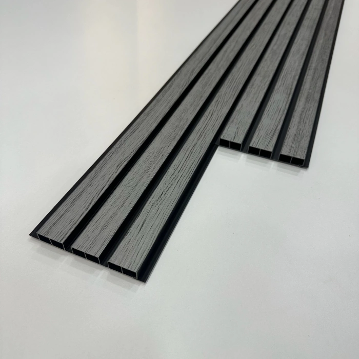 Açık Gri PVC Lambri Duvar ve Tavan Paneli 12cm