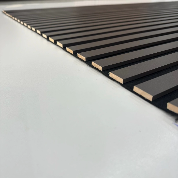 Antrasit Esnek Keçeli Slim Duvar Paneli 100cm