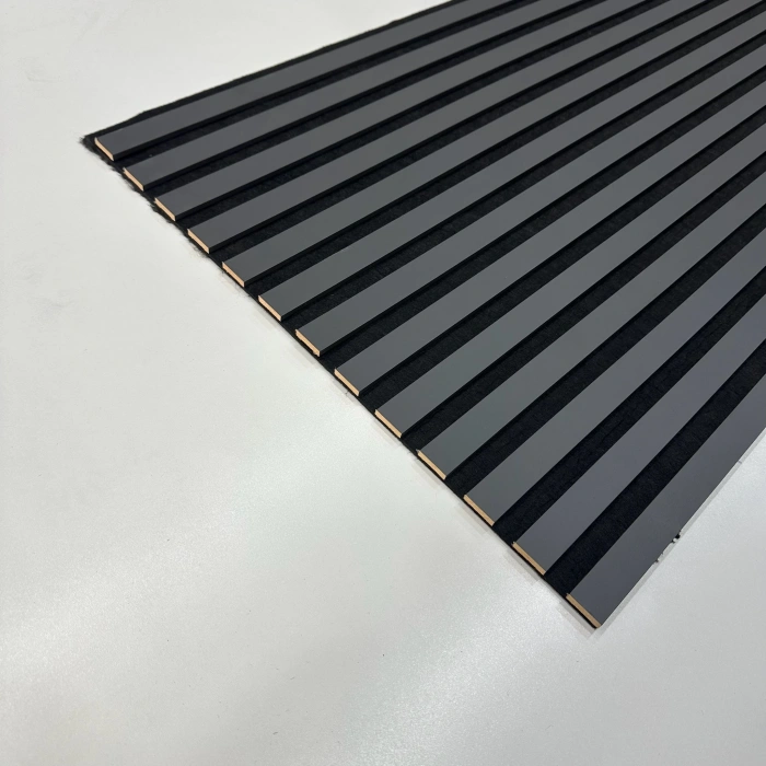 Antrasit Esnek Keçeli Slim Duvar Paneli 60cm