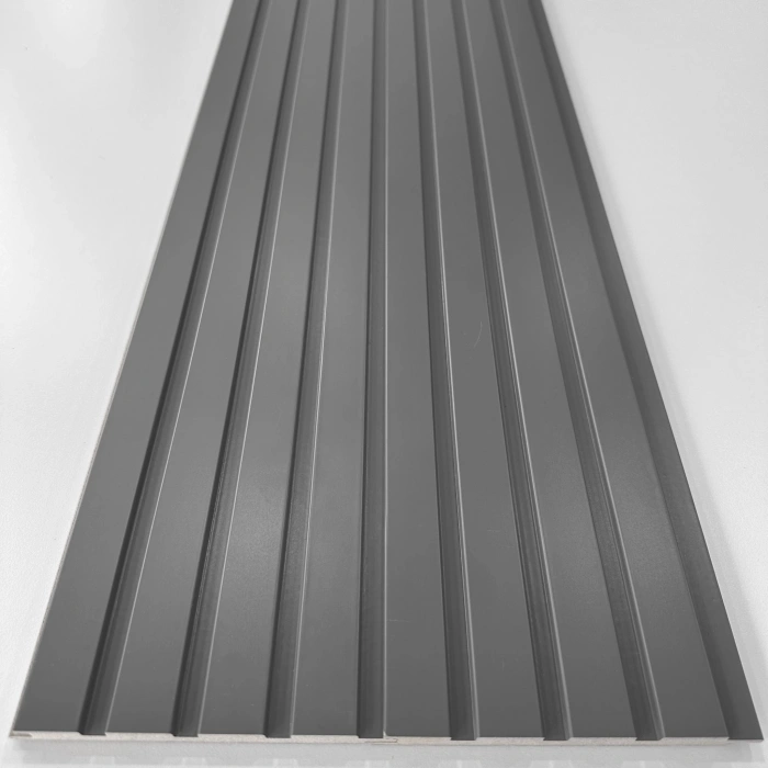 Linyit Antrasit MDF Lambri Duvar Paneli 15cm