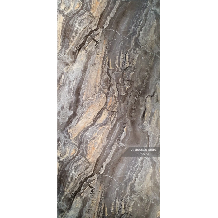 Arebescato Grigio Mermer Desenli PVC Duvar Paneli