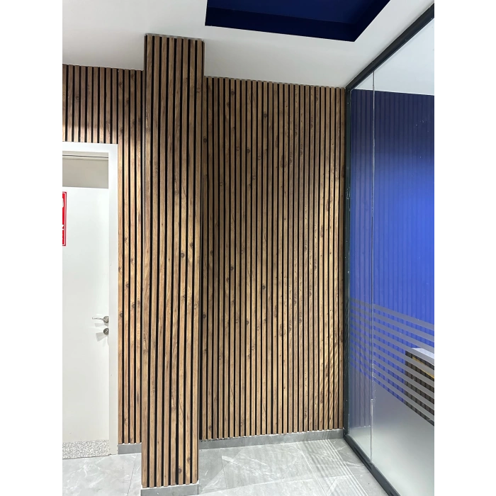 Atlantik Çam Esnek Keçeli Slim Duvar Paneli 100cm