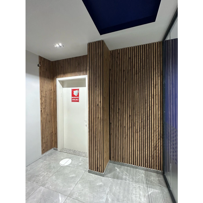 Atlantik Çam Esnek Keçeli Slim Duvar Paneli 100cm