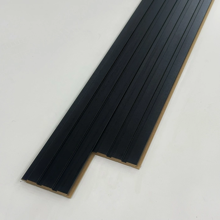 Atlas, 12x275 cm Siyah MDF Duvar Paneli