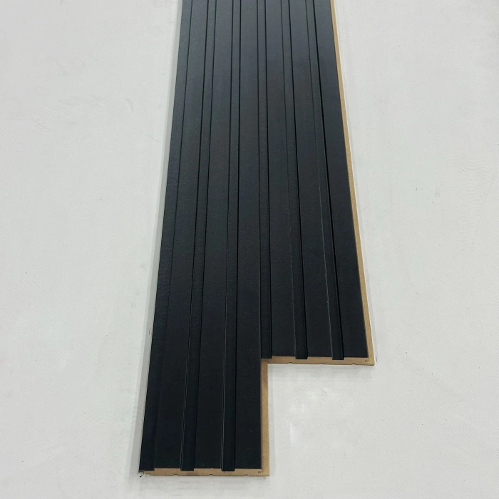 Atlas, 12x275 cm Siyah MDF Duvar Paneli