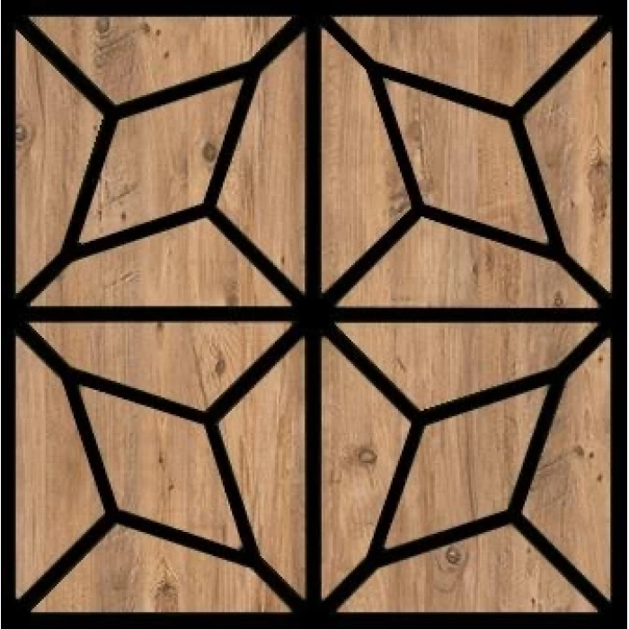 Atlantik Çam Asimetrik Akustik Duvar Paneli