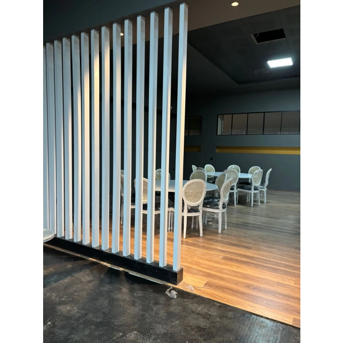 Beyaz 5cm x 8cm x 280cm Seperatör / Bölme