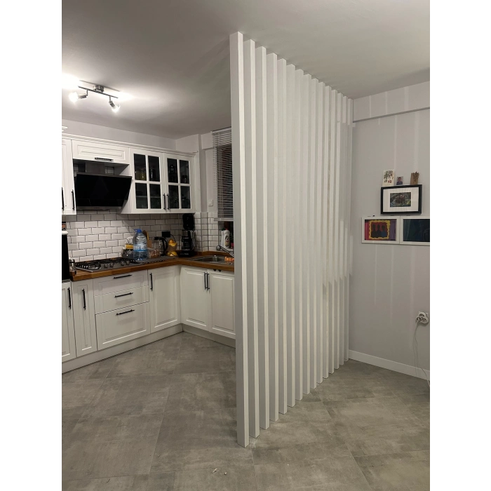 Beyaz 5cm x 8cm x 280cm Seperatör / Bölme