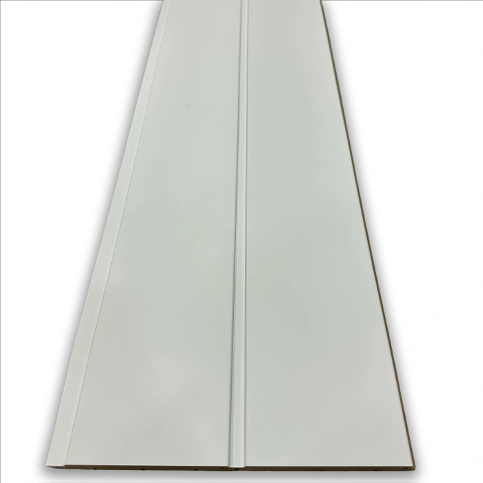 Beyaz MDF Lambri Duvar Paneli Hermes 12cm