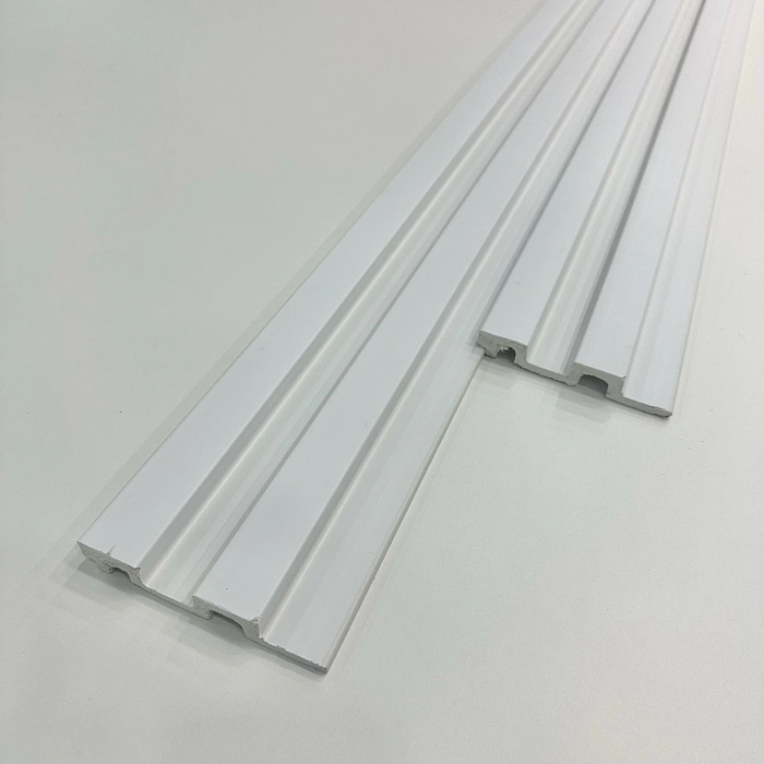 Beyaz Polimer Lambri Duvar ve Tavan Kaplama Paneli 12cm