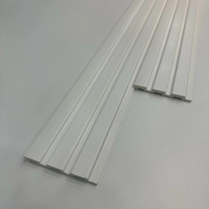 Beyaz Polimer Lambri Duvar ve Tavan Kaplama Paneli 12cm