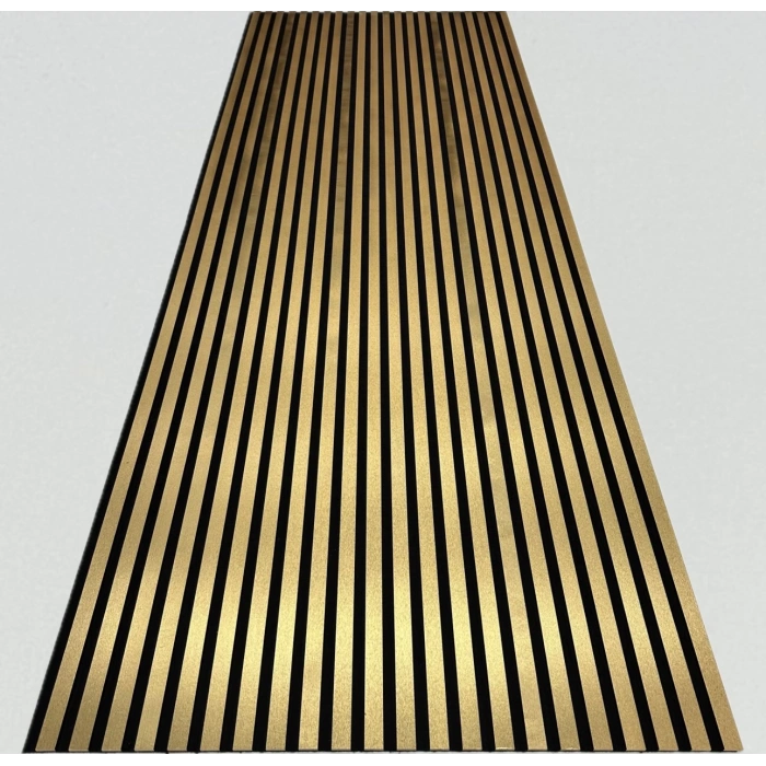 Gold Altın Esnek Keçeli Slim Duvar Paneli 100cm