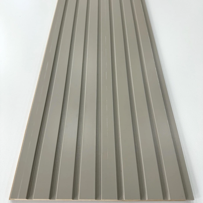 Serap Gri MDF Lambri Duvar Paneli 15cm