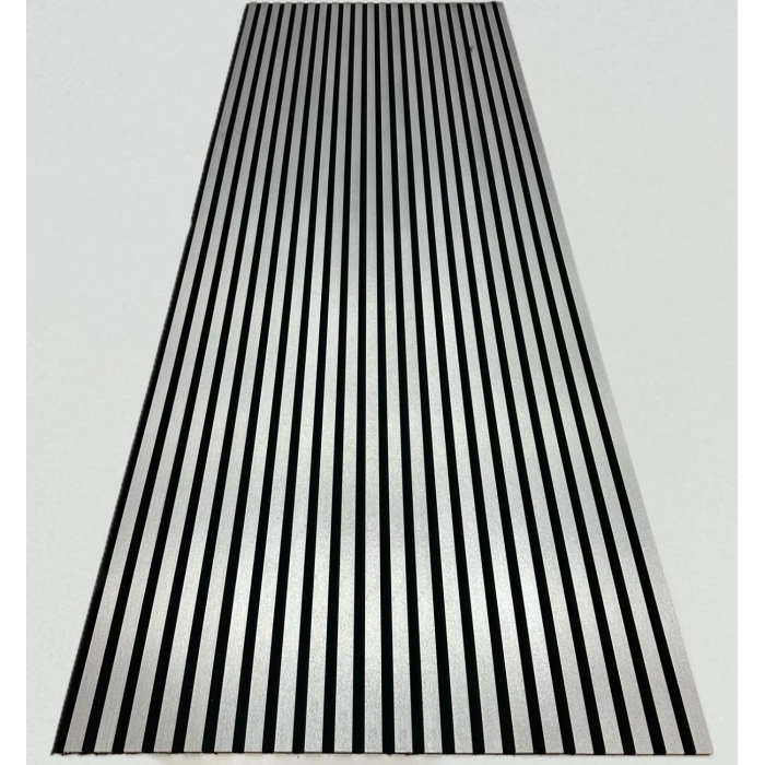 Silver Gümüş Esnek Keçeli Slim Duvar Paneli 100cm