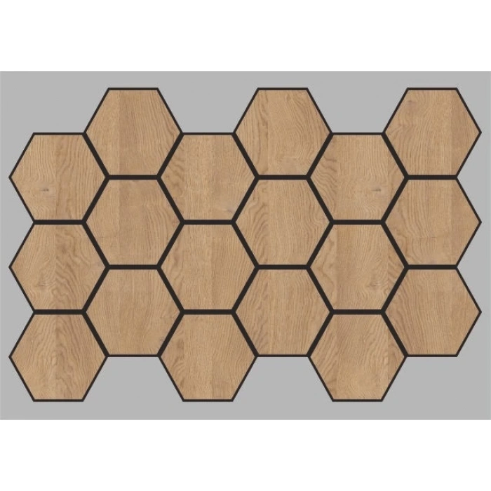 Karina Jr. Hexagon AltıGen Akustik Duvar Paneli