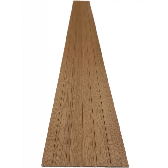 İtalyan Meşe MDF Lambri Duvar Paneli 25cm