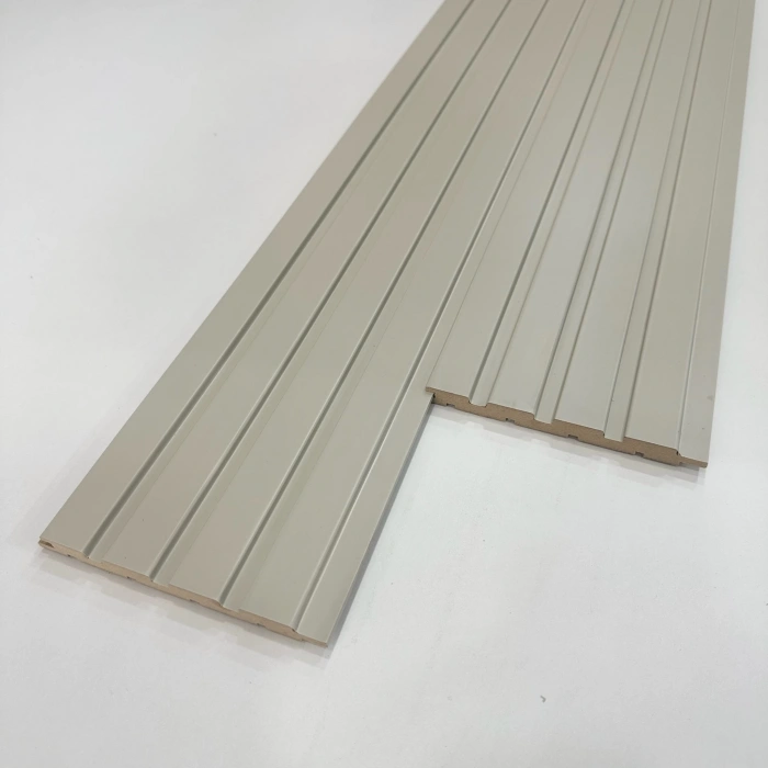 Krem MDF Lambri Duvar Paneli 15cm