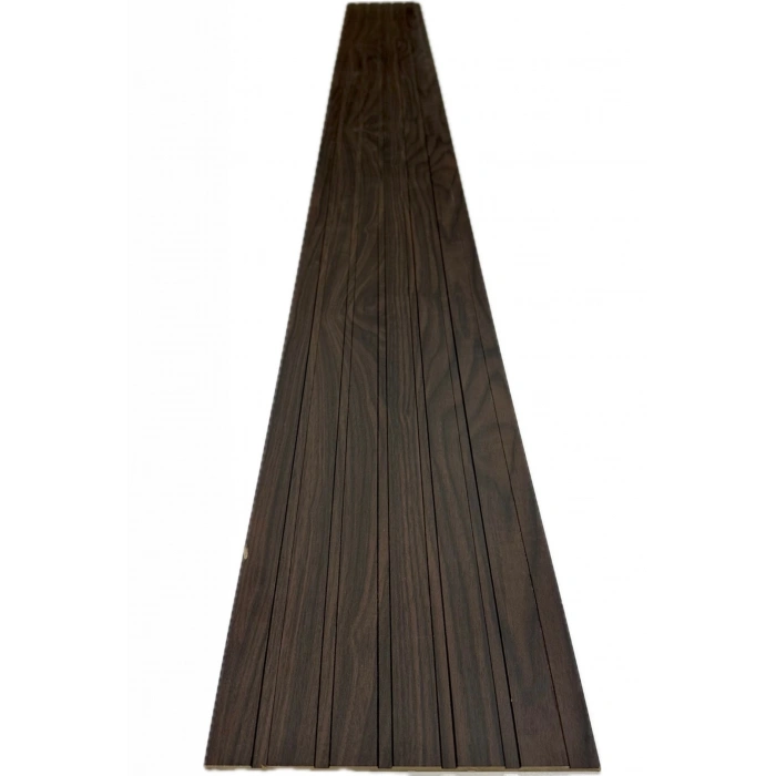 Koyu Ceviz MDF Lambri Duvar Paneli 25cm