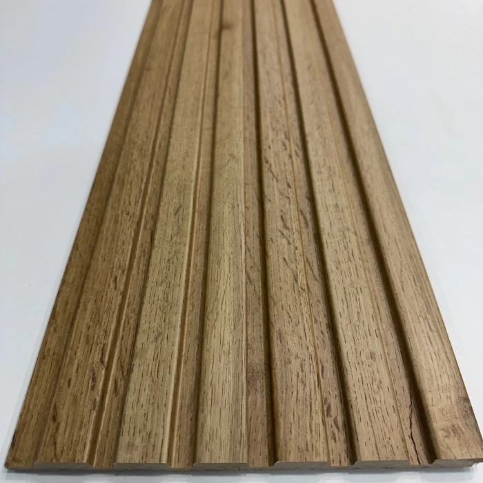 Meşe (Pecan) MDF Lambri Duvar Paneli 12cm