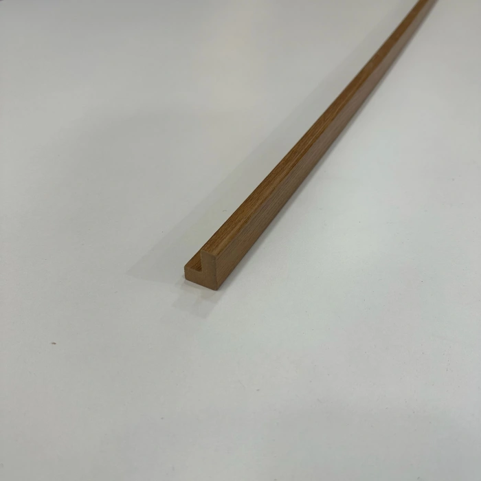 Teak MDF L Köşe Profili