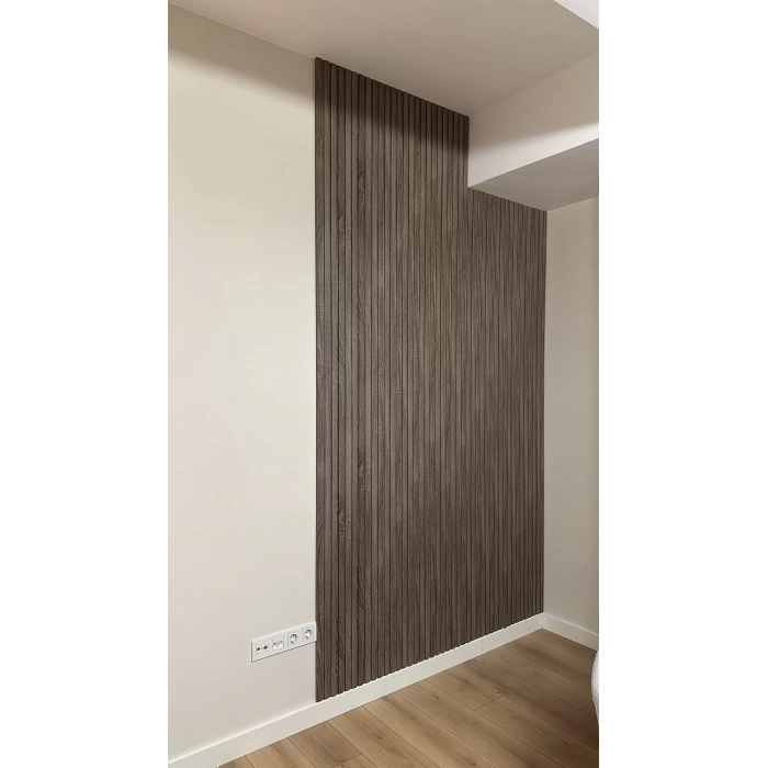 Vintage MDF Lambri Duvar Paneli 12cm