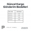 Silver Gümüş Esnek Keçeli Slim Duvar Paneli 60cm