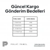 Atlas, 12x275 cm Buz Gri MDF Duvar Paneli