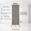 Beton Esnek Keçeli Slim Duvar Paneli 60cm