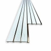 LUX GOLD-BEYAZ Polimer Lambri Duvar ve Tavan Kaplama Paneli 12cm