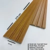 Teak MDF Lambri Duvar Paneli 12cm