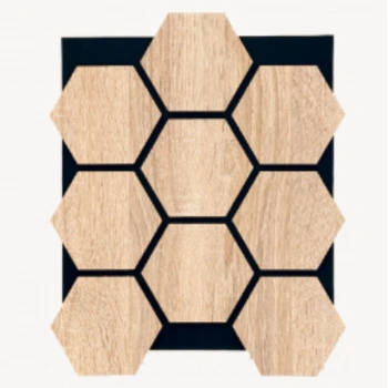 Sonoma Hexagon AltıGen Akustik Duvar Paneli