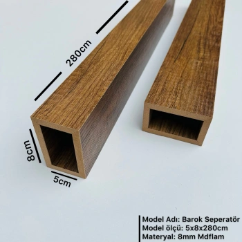 Barok 5cm x 8cm x 280cm Seperatör / Bölme