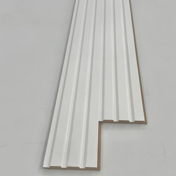 Atlas, 12x275 cm Beyaz MDF Duvar Paneli