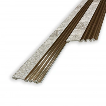 DELUXE GOLD-KREM Polimer Lambri Duvar ve Tavan Kaplama Paneli 12cm