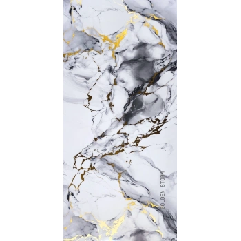 Golden Storm Mermer Desenli PVC Duvar Paneli