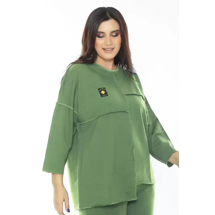 Cotton 1. Kalite Büyük Beden Özel Tasarım Eşofman Takımı