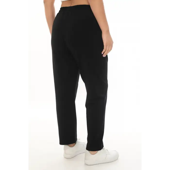 Rahat Kalıp Büyük Beden Kadın Cotton Eşofman Altı