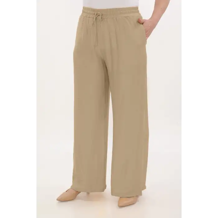 Viscose Büyük Beden Pantalon