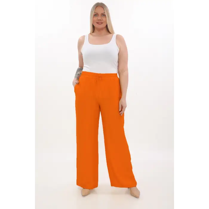 Viscose Büyük Beden Pantalon