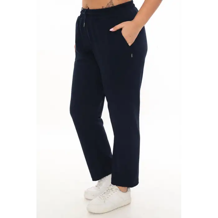 Büyük Beden Hırka Sweatshirt & Pantolon İkili Takım Kadın