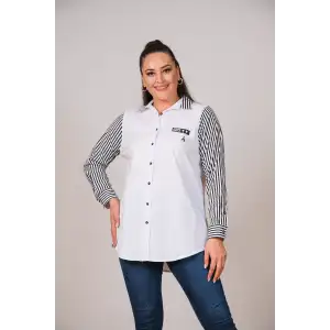 BÜYÜK BEDEN KADIN GÖMLEK