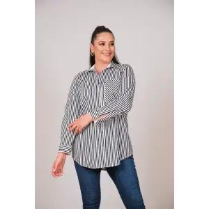 BÜYÜK BEDEN KADIN GÖMLEK