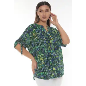 Viscon Büyük Beden Bluz