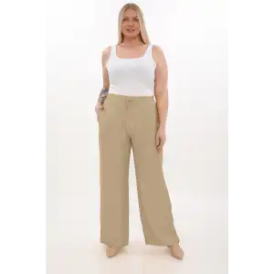 Viscose Büyük Beden Pantalon