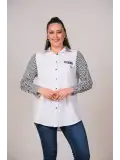 BÜYÜK BEDEN KADIN GÖMLEK