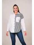 BÜYÜK BEDEN KADIN GÖMLEK