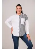 BÜYÜK BEDEN KADIN GÖMLEK