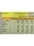 BÜYÜK BEDEN ÇİZGİLİ KADIN GÖMLEK