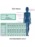 %100 Viskon Büyük Beden Bluz